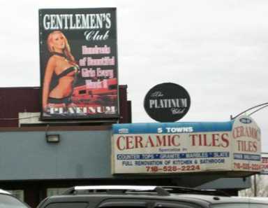 Club billboard draws fire