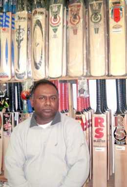 Ricky Singh the cricket king