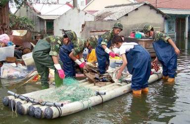 Flushing business leaders organize Taiwan flood relief
