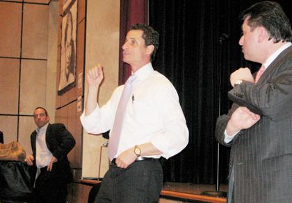 Weiner, Addabbo hold town hall on federal stimulus cash