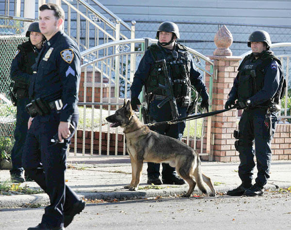 Police search for shooting suspect in Queens Village