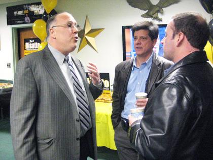 Ricatto opens office, defends his staff driver