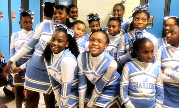 Cheerleading helps southeast Queens girls stand tall