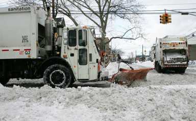 Snow alert issued by Sanitation