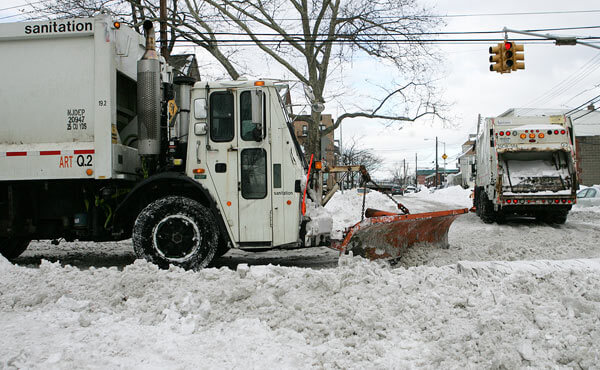 Snow alert issued by Sanitation