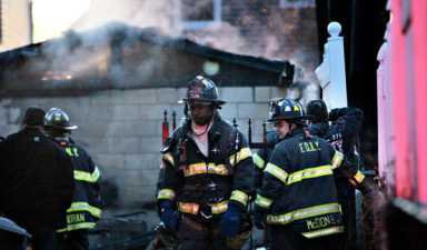 Garage torched in South Jamaica blaze