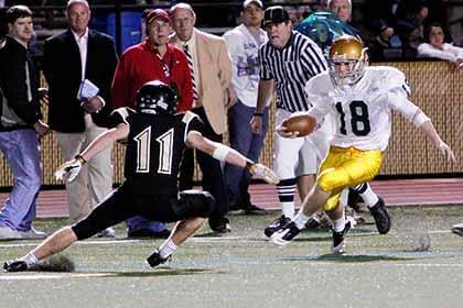 Trinity edges Cross on last-second stop