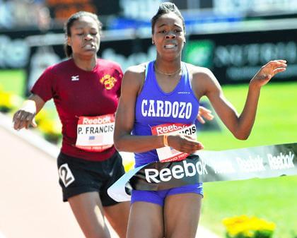 All-city girls’ track honors: Cardozo’s Francis