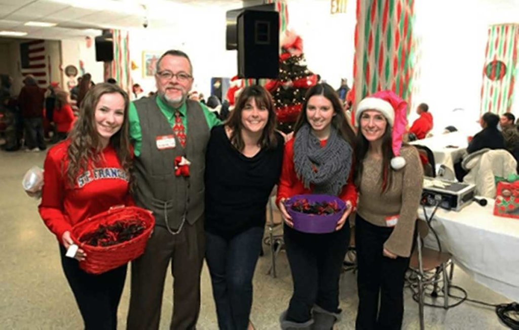 St. Francis Prep gives back to the greater Queens community during the holiday season