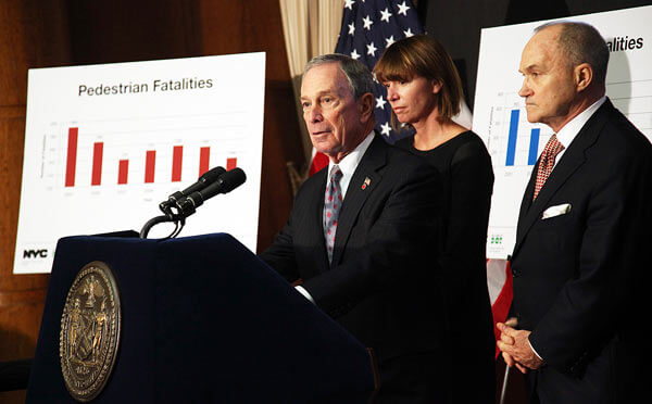 City traffic deaths plummet