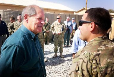 Turner takes Afghanistan trip to review operations and troops