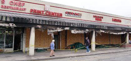 Whitestone man charged in diner fire