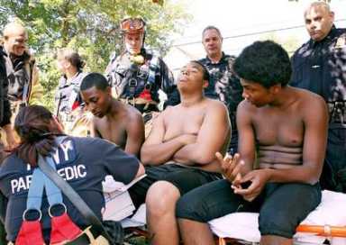 3 charged in Fresh Mdws. sewer rescue