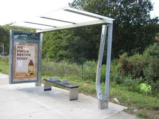 Teen driver hits Douglaston bus shelter, injuring 6