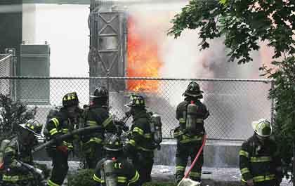Douglaston businesses, homes lose power in transformer fire