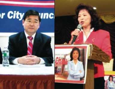 Boro Dems rally for Chou