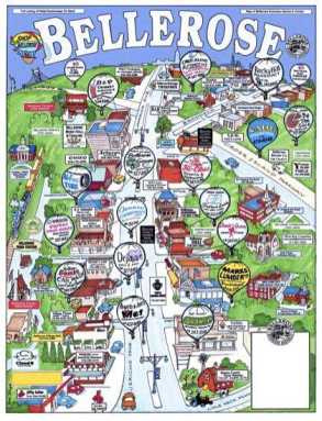 Bellerose unveils new biz map