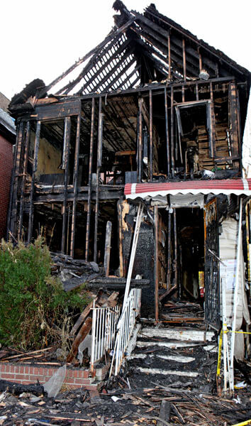 Fire victims get Christmas help