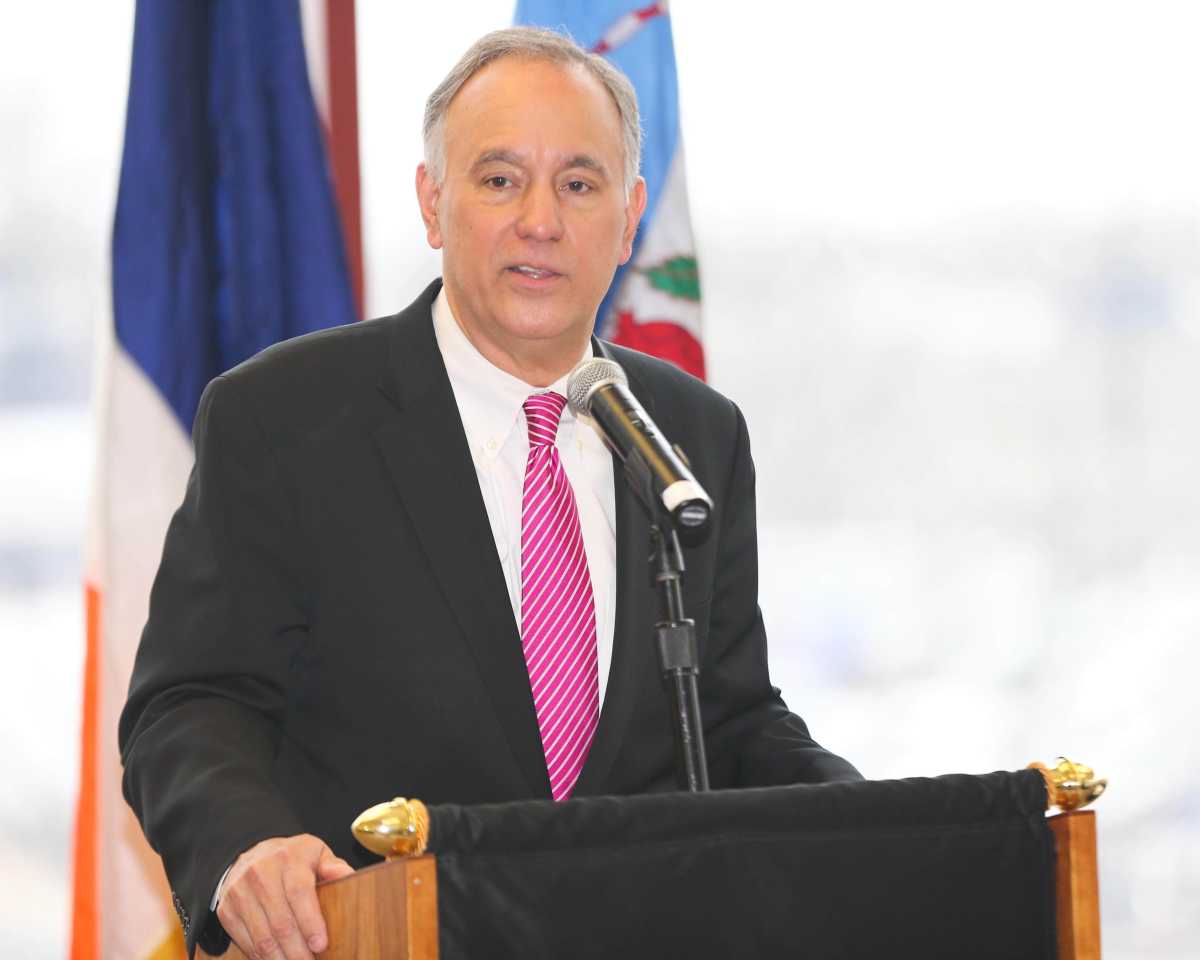 Queens College president Felix V. Matos RodriguezPhoto by Bruce Adler
