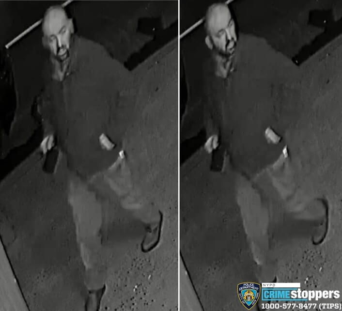 The suspect, identified as Salih Kolenovic of Jamaica Estates, in a bizarre Manhattan sex crime is shown in this security camera photo.