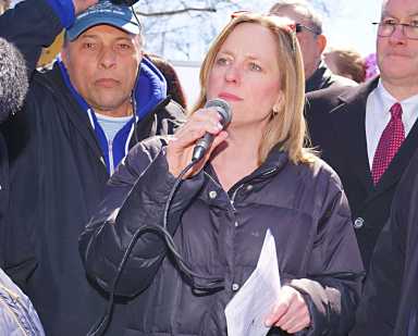 Queens Borough President Melinda Katz