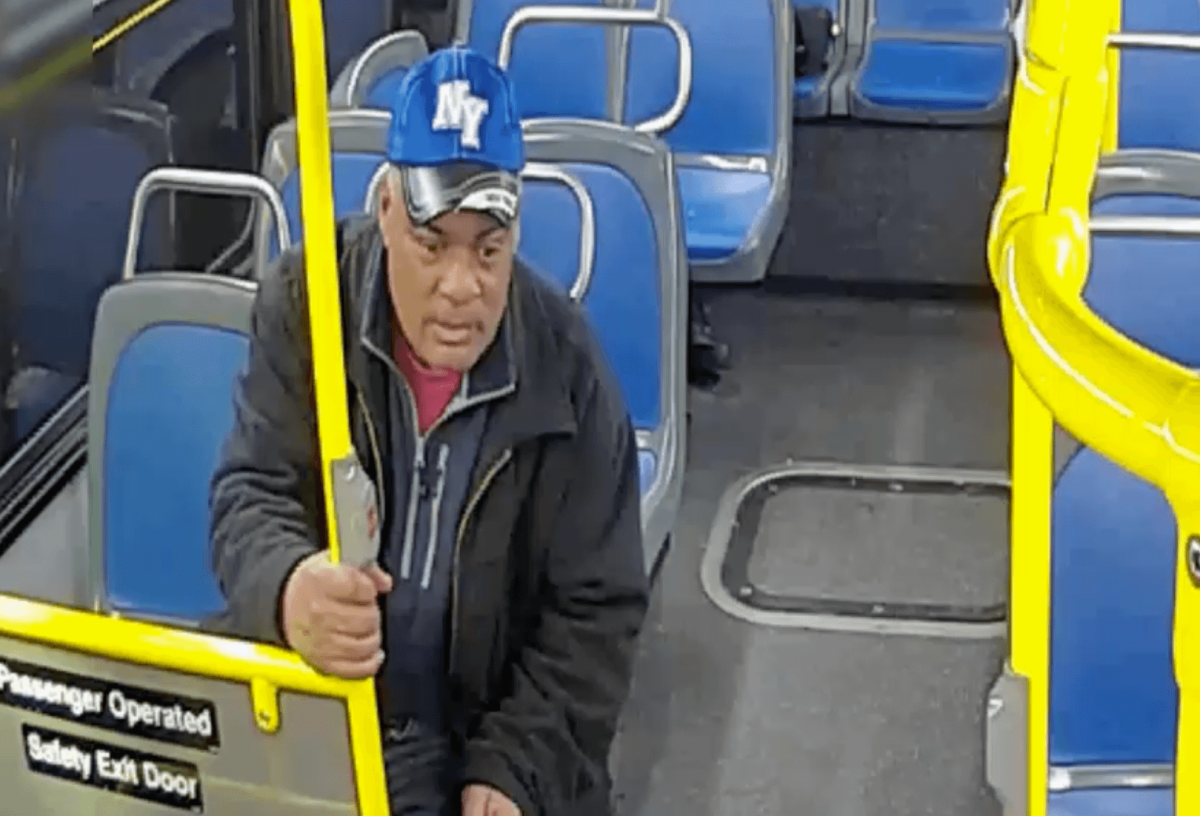 The man who allegedly groped an 18-year-old woman on board a Q44 bus in Jamaica last month.