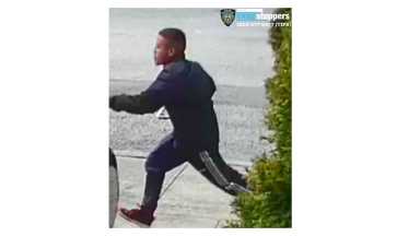 The suspect who allegedly stole an iPhone from a 5-year-old boy in Flushing on April 19.