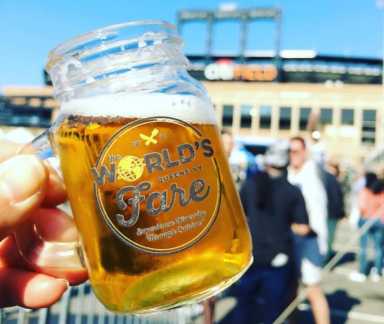 Beer mug in Hand