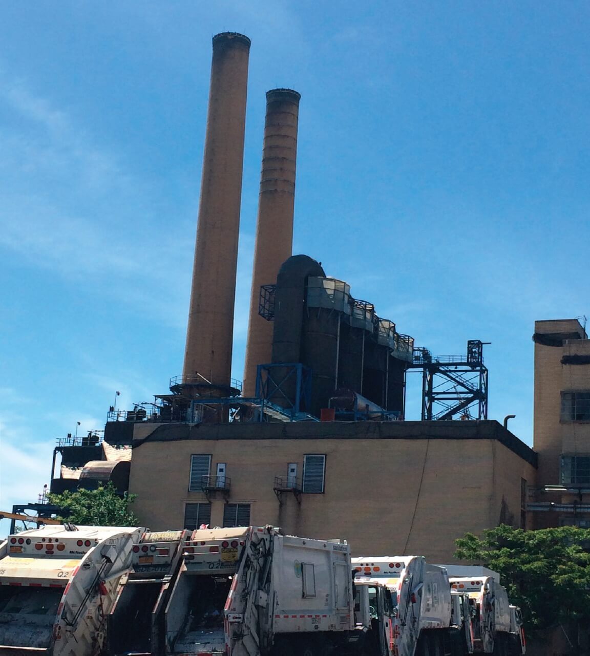 The inactive Maspeth incinerator as shown in this 2016 photo.