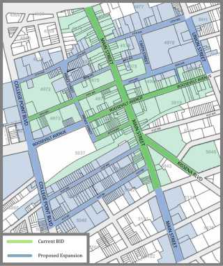 BID Expansion Map