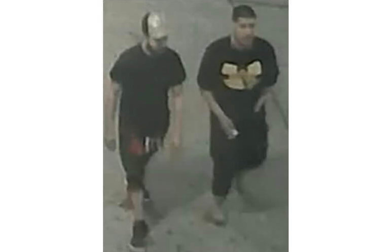 These two men are wanted for a double-stabbing in Jackson Heights on June 26.