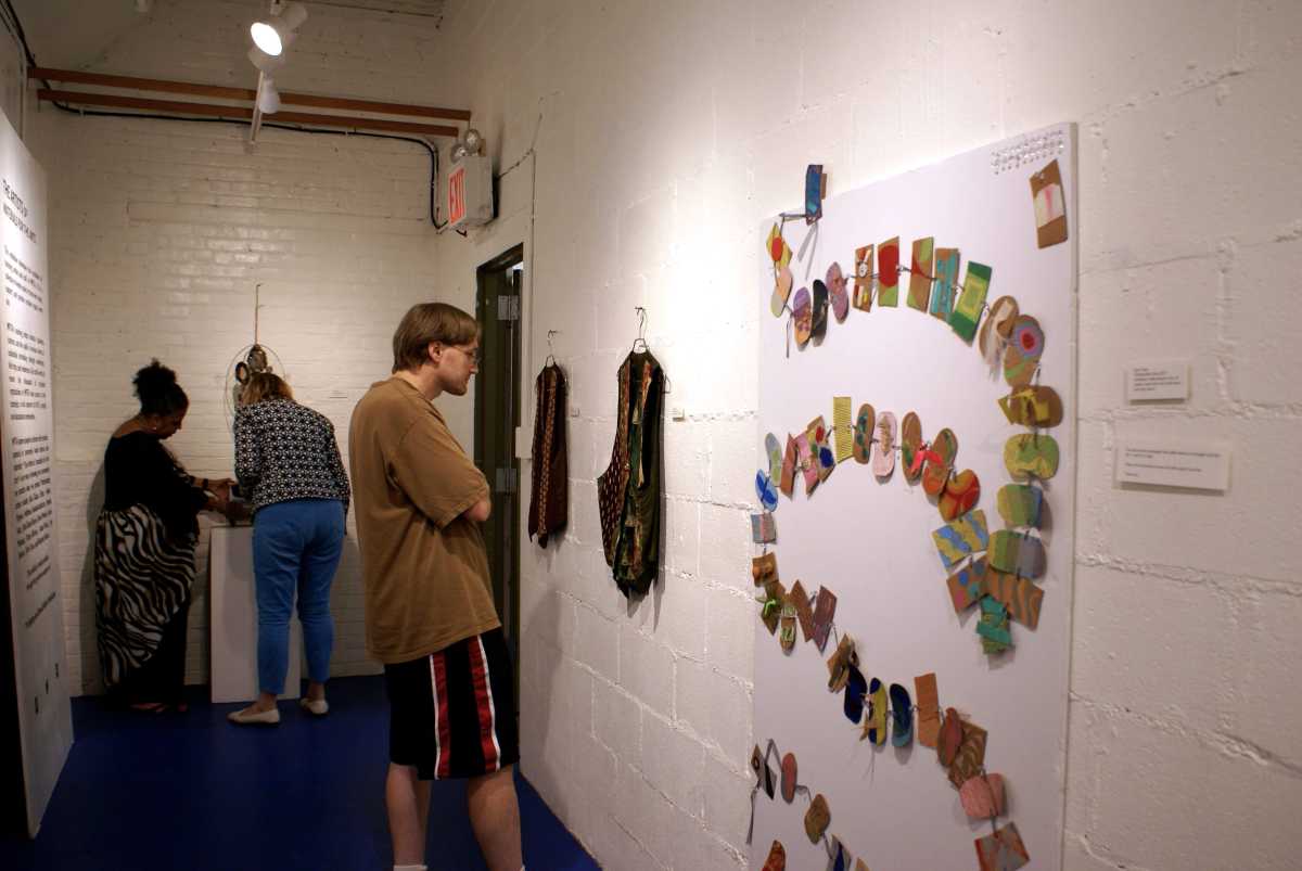 MFTA Gallery guests explore the exhibition