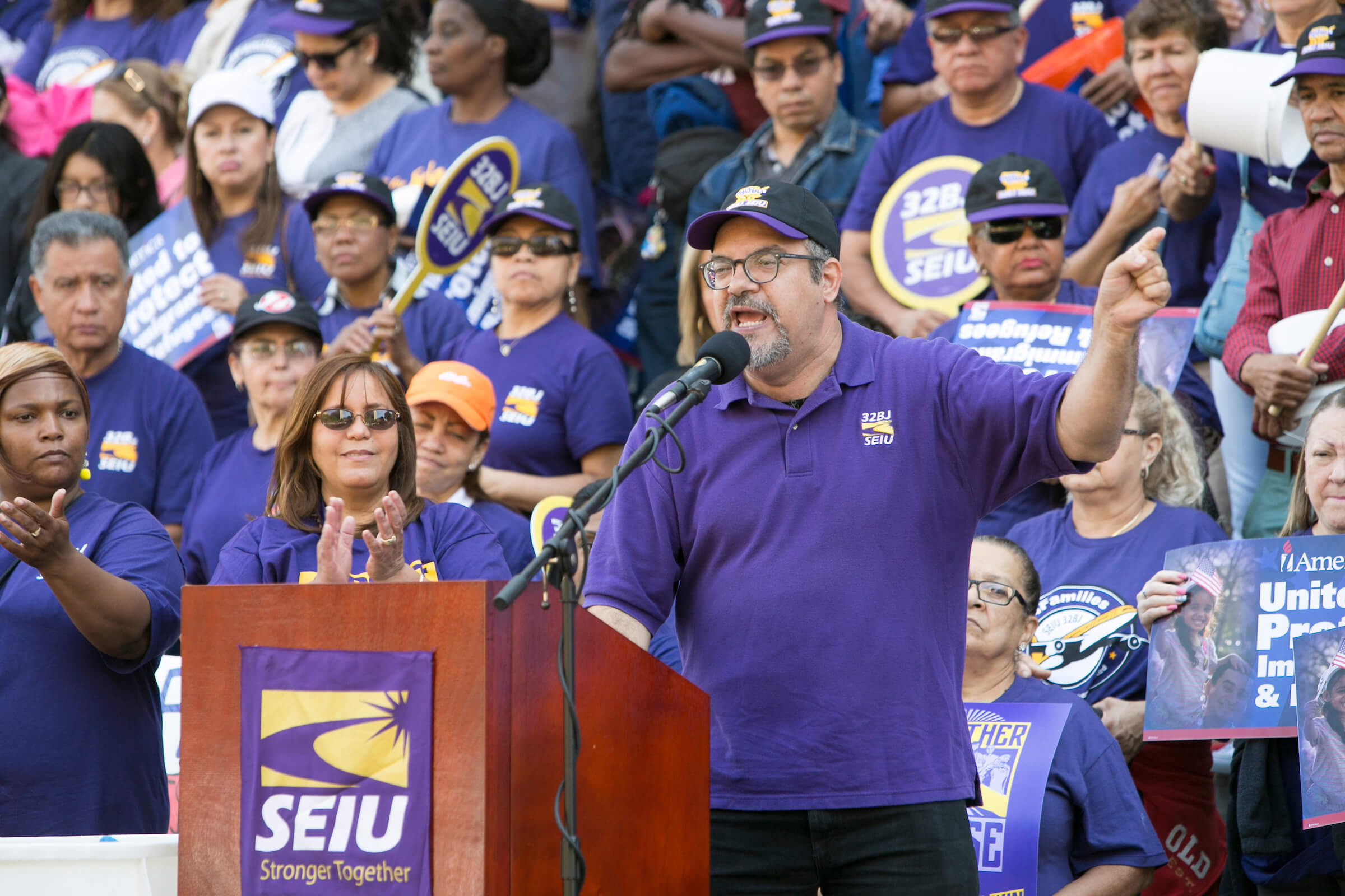Hector Figueroa was president of 32BJ SEIU, one of the city's largest and most powerful labor unions.