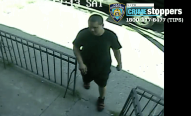 Cops say this man received services at two Ridgewood salons on July 13, then assaulted workers and robbed them.