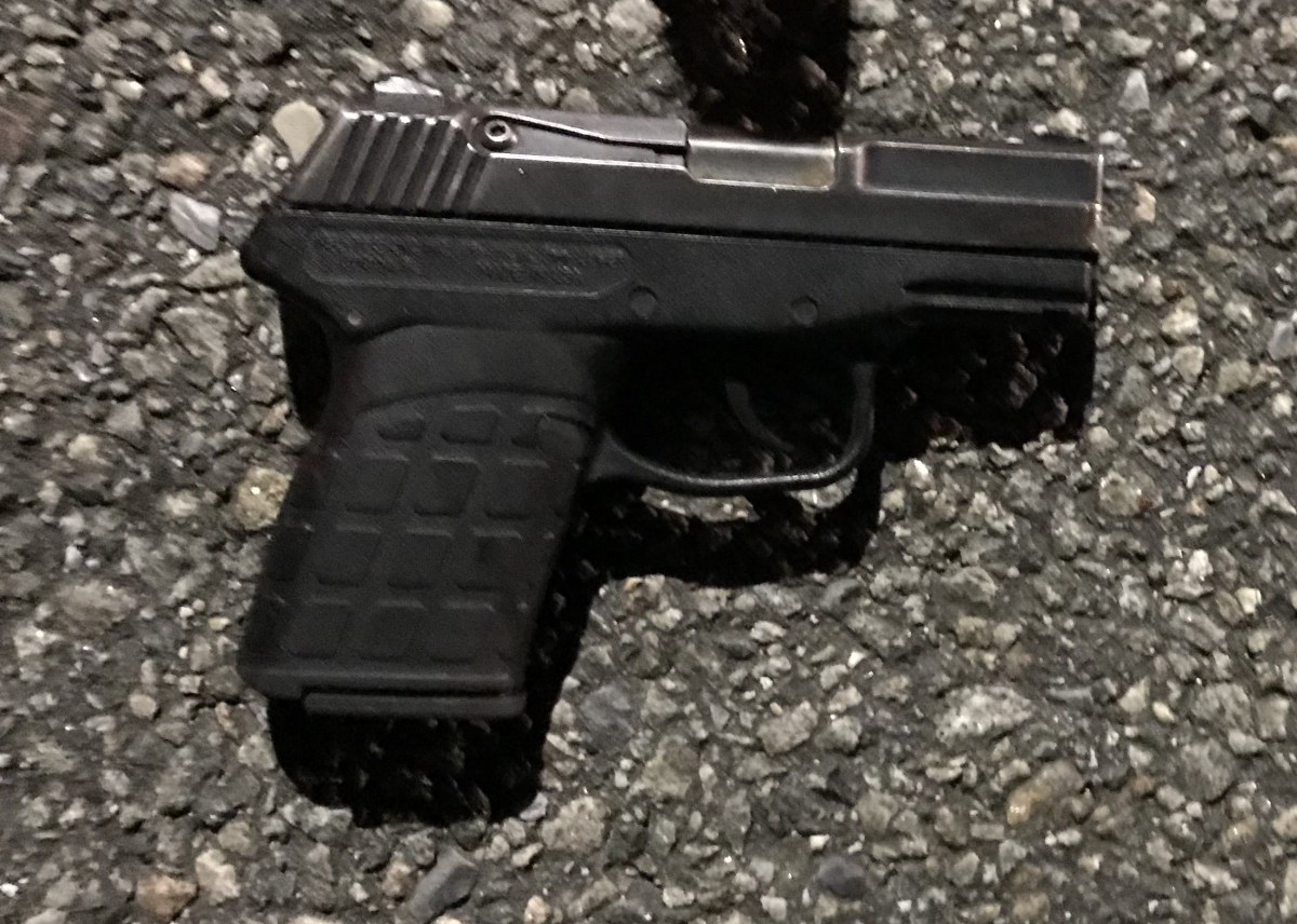 The 9mm handgun that a suspect allegedly used to fire at 103rd Precinct officers that led to a deadly Aug. 30 police-involved shooting.