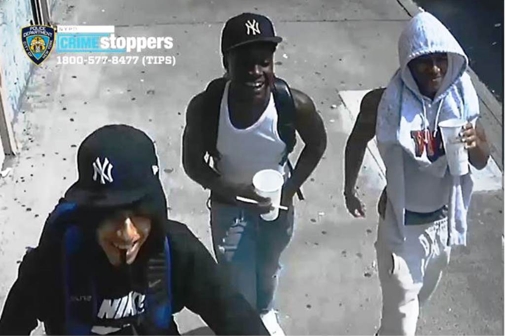 The three suspects behind the Sept. 9 robbery of a teenager in Maspeth.