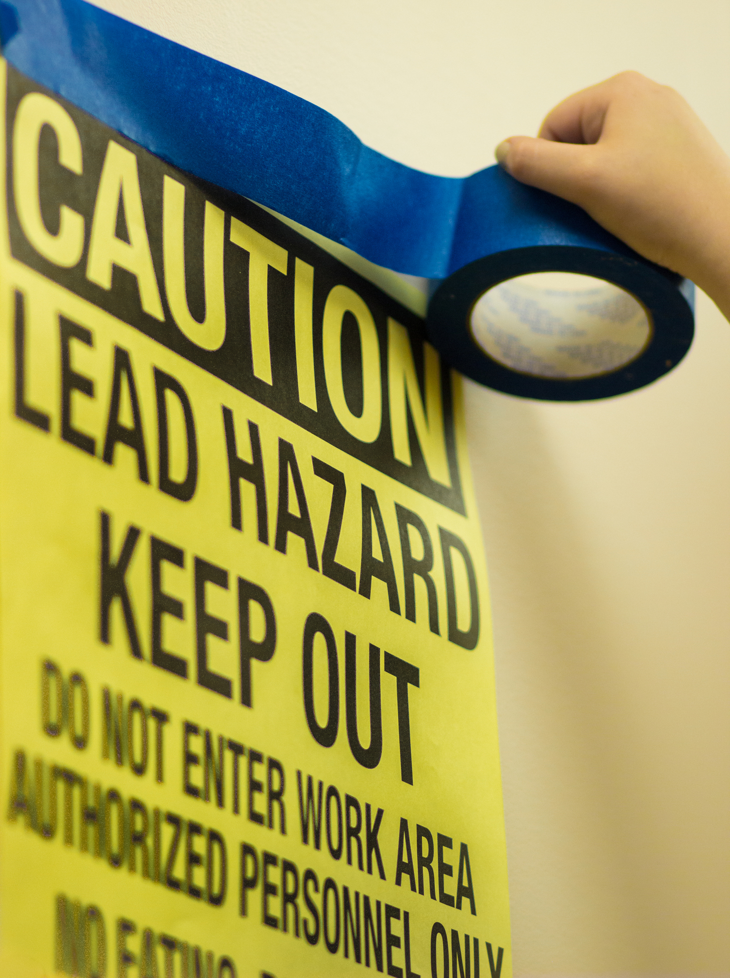 Lead Paint Hazard Warning
