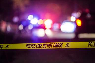 The scene of a Police shooting in Royal Oak, MI May 14th 2018