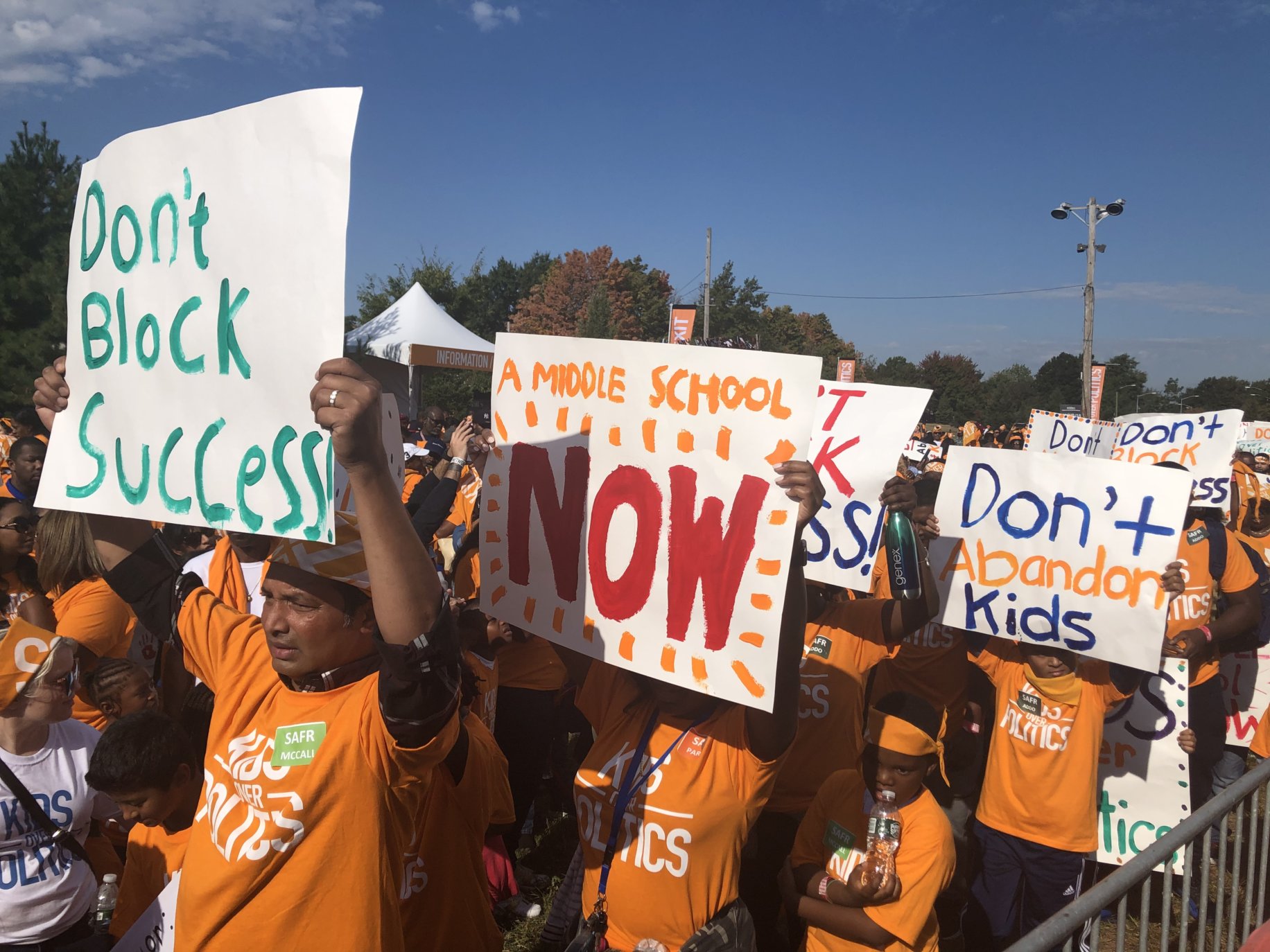 Mayor gives Success Academy Queens students a permanent middle school