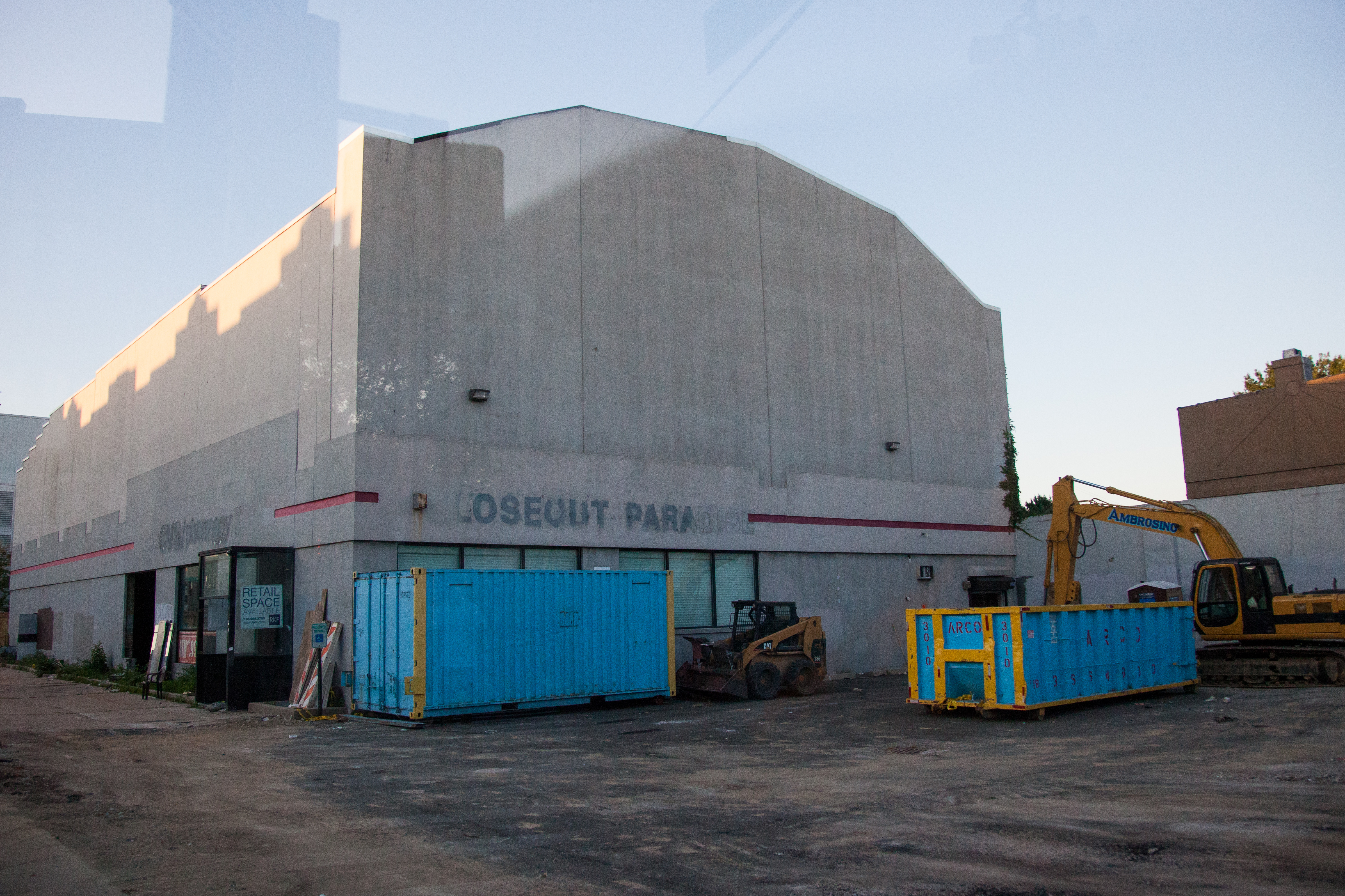 Construction To Expand Building Begins At The Vacant Oasis Theater