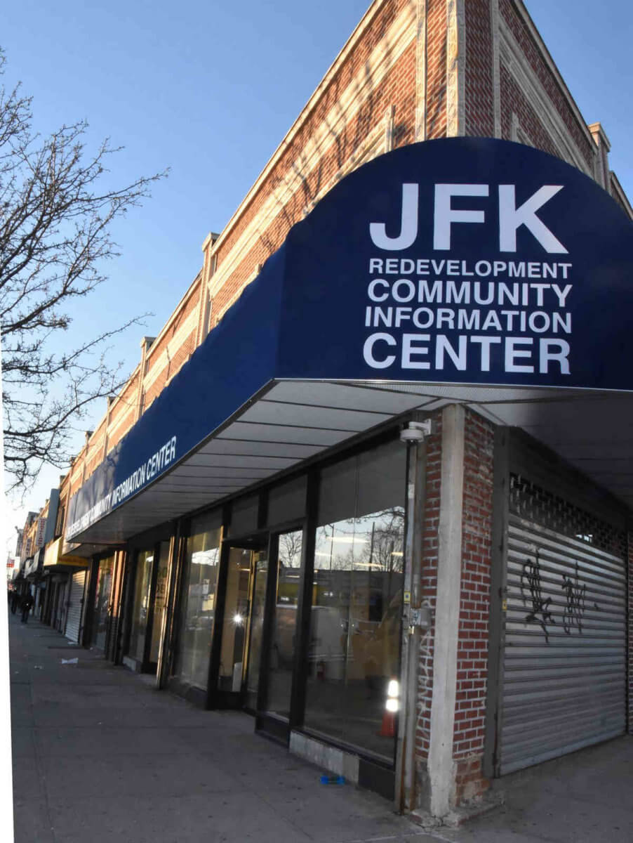 Keep an eye out for the JFK Community Development Outreach Center