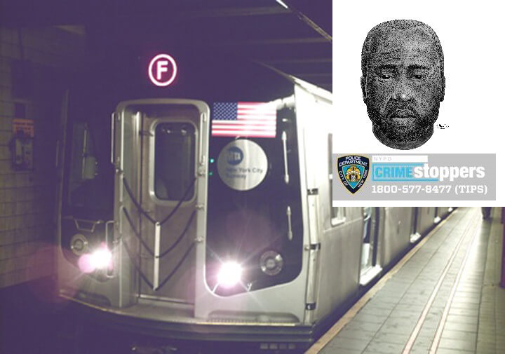 107 forcible touching f train