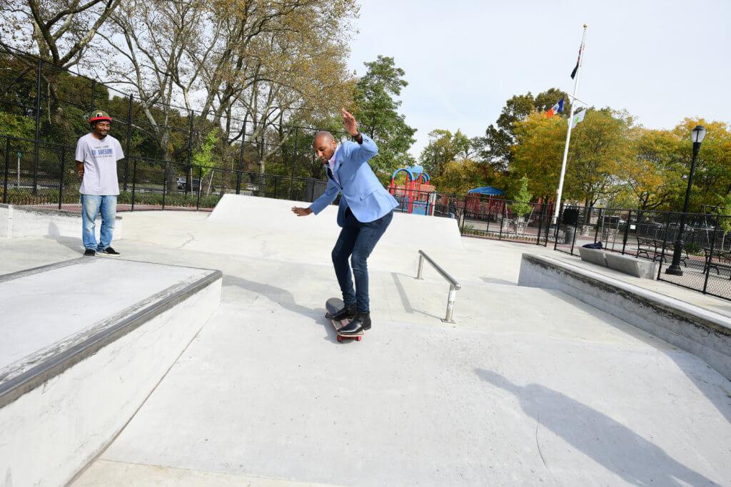 eten Pakistan Manie Brand new skate park opens in Laurelton Playground with ribbon-cutting  ceremony – QNS.com