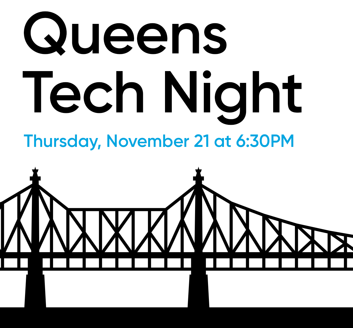 Invitation Email – Queens Tech Night