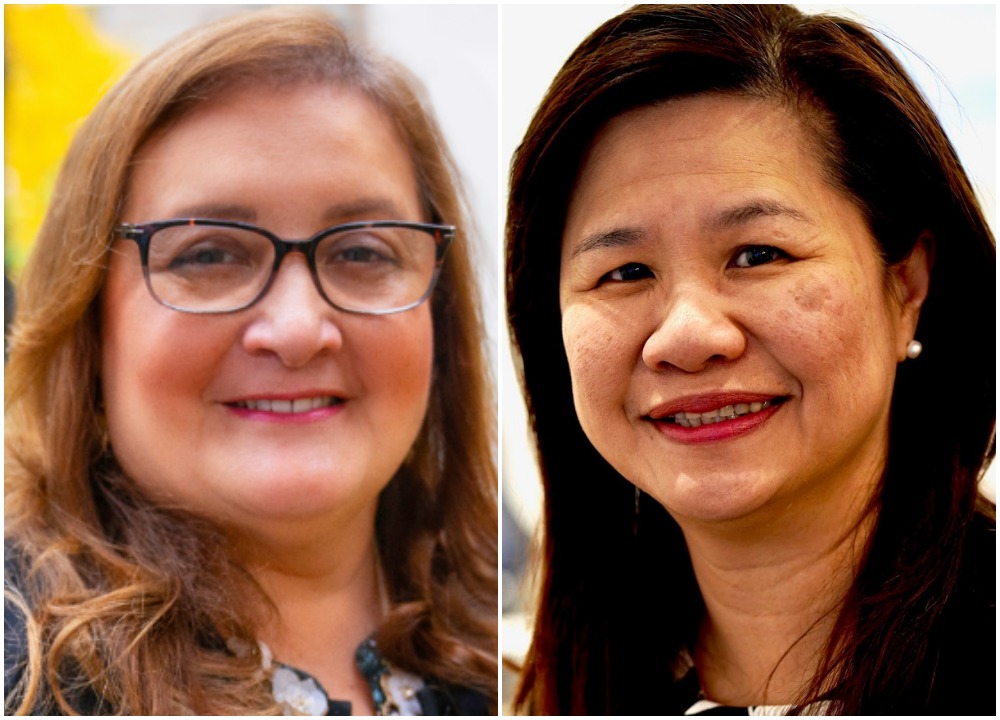 Mabel Muñiz-Sarduy (left) will begin her new role as Queens North Executive Superintendent on Nov. 4, while Seiw Kong (right) will take on the role of Acting district superintendent.