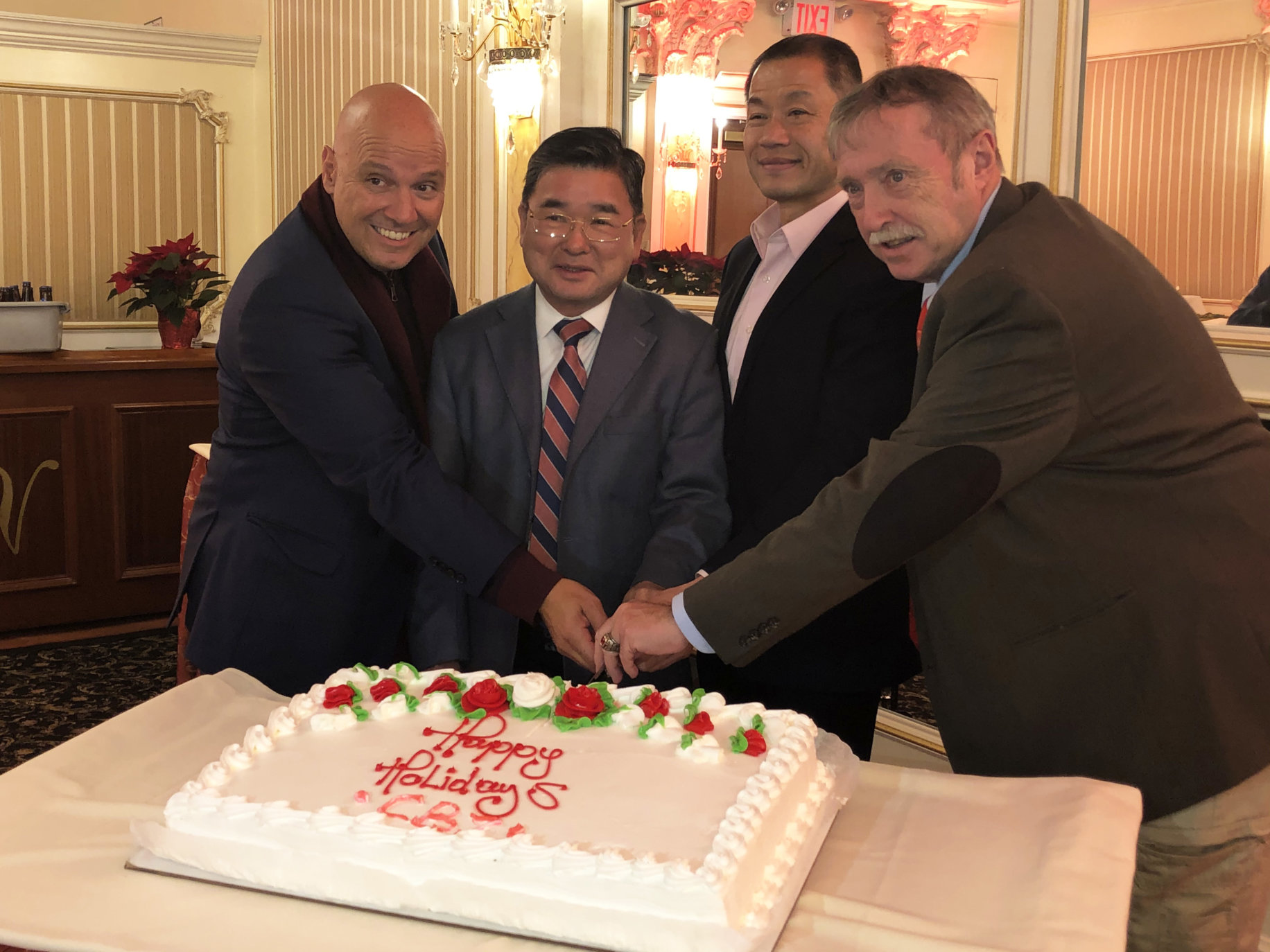 Community Board 7 honors Eugene Kelty at holiday celebration in Whitestone