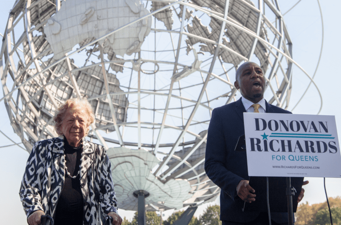 Donovan Richards and Claire Schulman