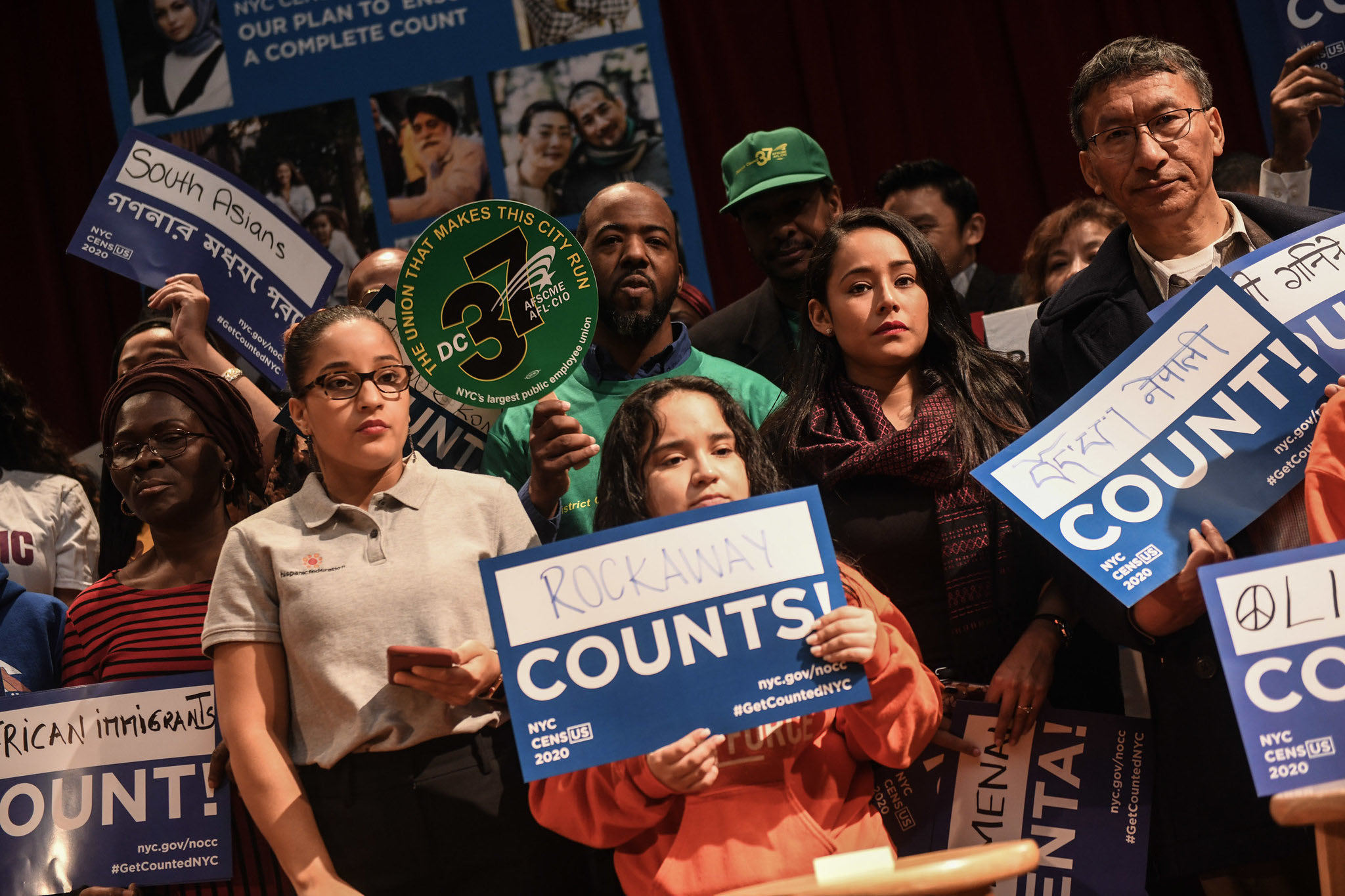 Rally to kick off the NYC Census 2020 Complete Count Campaign