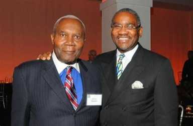Archie Spigner (l.) with Gregory Meeks.