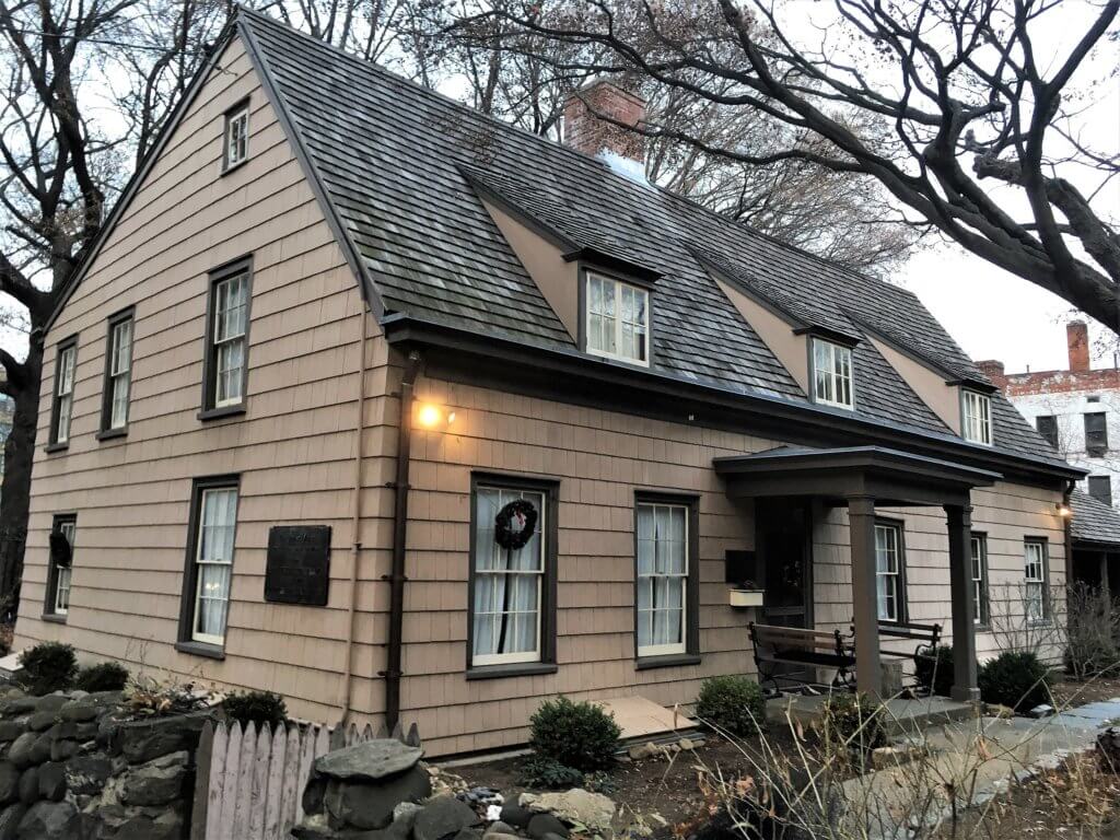 The Bowne House in Flushing, as shown in December 2019.
